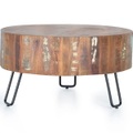 Giner Y Colomer - Beistelltisch 38 x 70 cm - Braun und Schwarz