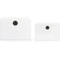 Koffer Pechino (2er-Set) weiss