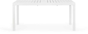 Gartentisch Hilde ausziehbar 160-240x90 LD30 weiss