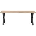mutoni living, Esstisch Tablo Eiche FSC 200x90 Alkmaar Fuss