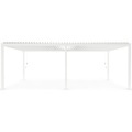 Gartenpavillon Ocean weiss 360x720