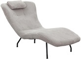 mutoni casual, Relaxliege Texturstoff hellgrau