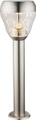GLOBO MONTE Außenleuchte Edelstahl, Glas klar, IP44, D:150, H:500, AL:150, inkl. 1xLED