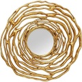 Wandspiegel Twiggy gold rund 121