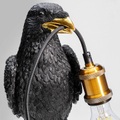 Kare Design, Tischleuchte Sitting Crow Matt schwarz