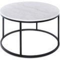 mutoni living, Couchtisch Marmor rund 85x48