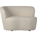 mutoni living, Sofa Stone links Bouclé creme 112