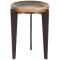 mutoni living, Beistelltisch Altholz rund 39x39