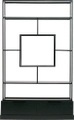 Metallregal Fons 2 Holzschubladen (FSC) schwarz