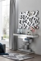 Wandspiegel Splitterdesign rechteckig 120x80
