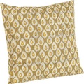 Kissen Reims Blatt grün 45x45