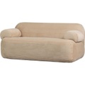 mutoni living, Sofa Jolie 2-Sitz Faux-Fur natur 183
