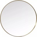 Spiegel Curve MO Brass rund 100