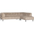 Ecksofa Lloyd rechts Washed Velvet Sea Salt 267x205