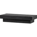 Couchtisch Balk Mango schwarz 150x60