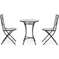 Garten Bistro-Set Positano Tisch und 2 Klappstühle