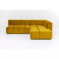 Ecksofa Belami Ocker Rechts