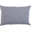 mutoni living, Kissen Flatter graublau 40x60