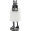 KARE Animal Frog Tischleuchte grau