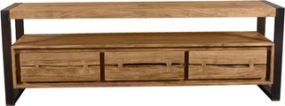 SIT Lowboard »Live Edge« aus Akazienholz, mit markanten Baumkanten in der Front