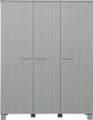 Schrank Dennis 3 Türen Kiefer Betongrau (FSC)
