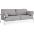 Gartensofa Pardis 2-Sitzer weiss