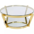 Kare Design, Couchtisch Monocolo gold Ø90