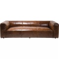 Vintage Leder Sofa Cubetto 3 Sitzer