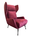 Ohrensessel Arinn rot