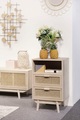 Kommode Rattangeflecht 42x36x68 natur