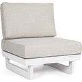 Modularer Gartenstuhl Infinity weiss