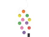 GLOBO Solarleuchte SOLAR SOLAR Kunststoff bunt, 10xLED, GLOBO33971