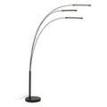 KARE Space LED-Stehleuchte in Schwarz