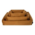 District70 Hundebett Shimmer Box Bett - Ocker -