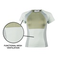 Marengo, Marengo Mesh-Funktionsshirt Summer Wind kurzarm - Pale Olive -