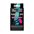 MUC-OFF, Tubeless Tag Halter + 44 mm Ventil Set