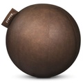 Stryve, Stryve Ball Lederstoff, Balance Ball, Gymnastikball zum aktiven Sitzen, 65 cm, braun