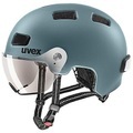 Uvex Rush visor Velohelm petrol
