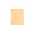 Leitz Ösenhefter 3740 DIN A4 Beige Manilakarton A4 mit kaufmännischer Heftung 23,5 x 30,5 cm