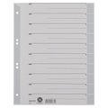 Leitz Trennblatt 16520085 DIN A4 230 g Karton grau