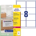 AVERY Zweckform Adressetiketten L7993-25 Weiss A4 99,1 x 67,7 mm 25 Blatt à 8 Etiketten Wetterfest