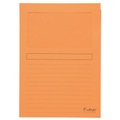Exacompta Fenstermappe Forever DIN A4 Orange Karton 100 Stück