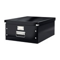 Leitz, Leitz Aufbewahrungsbox 6045 Click & Store Schwarz (B x H x T) 369 x 200 x 482 mm 1 St.