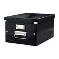 Leitz, Leitz Aufbewahrungsbox 6044 Click & Store Schwarz (B x H x T) 281 x 200 x 370 mm 1 St.