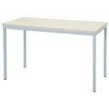Niceday Konferenztisch Rechteckig Ahorn, Silber 1.600 x 800 x 750 mm