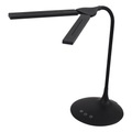 Alba Schreibtischlampe LEDTWIN N Schwarz