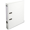 Exacompta, Exacompta Ordner DIN A4 50 mm Weiß 2 Ringe Pappkarton, PP (Polypropylen) Glatt Hochformat