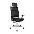 Topstar, Topstar Chefsessel New Aluart Classic Echtes Leder Schwarz