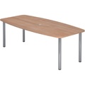 Hammerbacher Konferenztisch KT22C Nussbaum 2.200 x 1.050 x 740 mm