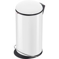 Mülleimer 20 l Hailo Harmony L (Ø x H) 308 mm x 642 mm Weiß Fuß-Tretmechanik 1 St.